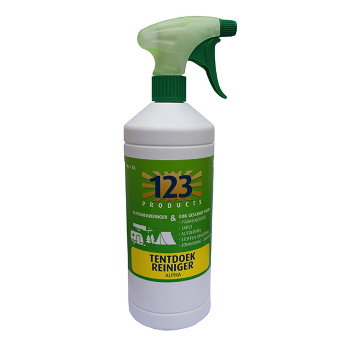 123 Products Alpha Tentdoekreiniger 1Ltr 1 123 Products Alpha Tentdoekreiniger 1Ltr