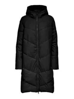 JACQUELINE DE YONG JDY Ulrikka Water Rep Puffa Jas Dames -Kampeeruitrusting 15217556 black 6