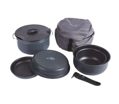 Bo-Camp Pannenset Camping 7-Dlg Alu/Gec 1 Bo-Camp Pannenset Camping 7-Dlg Alu/Gec