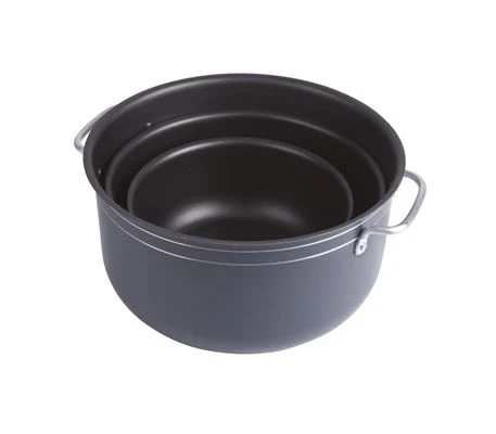 Bo-Camp Pannenset Camping 7-Dlg Alu/Gec 2 Bo-Camp Pannenset Camping 7-Dlg Alu/Gec - Afbeelding 2