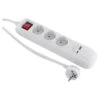 Q-Link Stekkerdoos 3V Schakelaar USB A/C 3.4A 1.5M - Wit