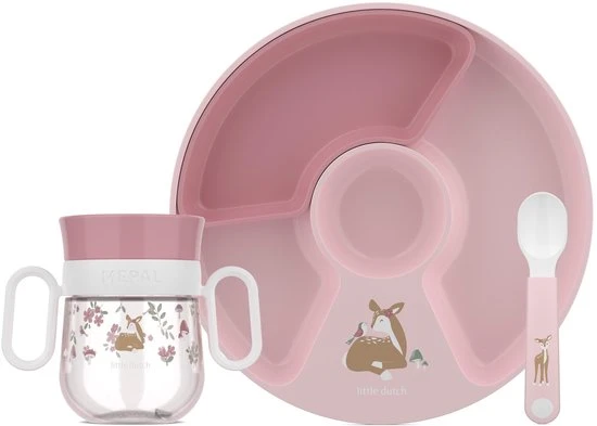 Mepal Set Babyservies Mio 3-Delig 2 Mepal Set Babyservies Mio 3-Delig - Afbeelding 2