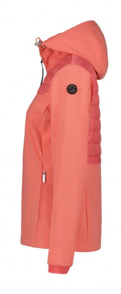 Luhta Softshell Jacket Arantila Dames -Kampeeruitrusting 7 37425 374 L 629 side