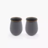 Barebones Tumbler/Enamel/Set 2 Pcs Slate Grey
