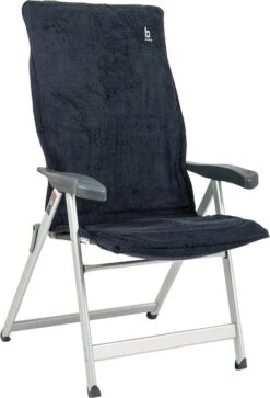 Bo-Camp Stoelhoes M Universeel Gepol. Badstof - Antraciet