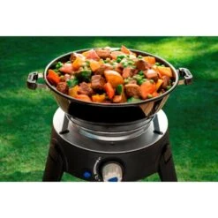 Cadac Safari Chef 30 Lp -Kampeeruitrusting Cadac Safari Chef 30 LP pan met eten