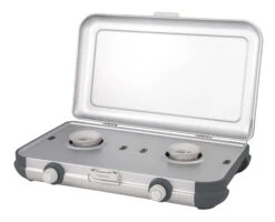 Campingaz Camping Kitchen 2 Cv -Kampeeruitrusting Campingaz Gasbarbecue Camping Kitchen 2 CV open 2