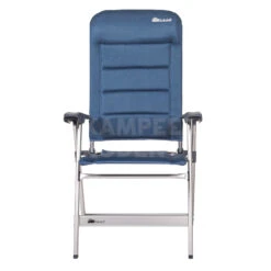 Dukdalf Stoel Presto -Kampeeruitrusting Dukdalf Standenstoel Presto Blauw voorkant