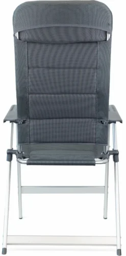 Dukdalf Stoel Sublime -Kampeeruitrusting Dukdalf sublime 8800 standenstoel grey achterkant