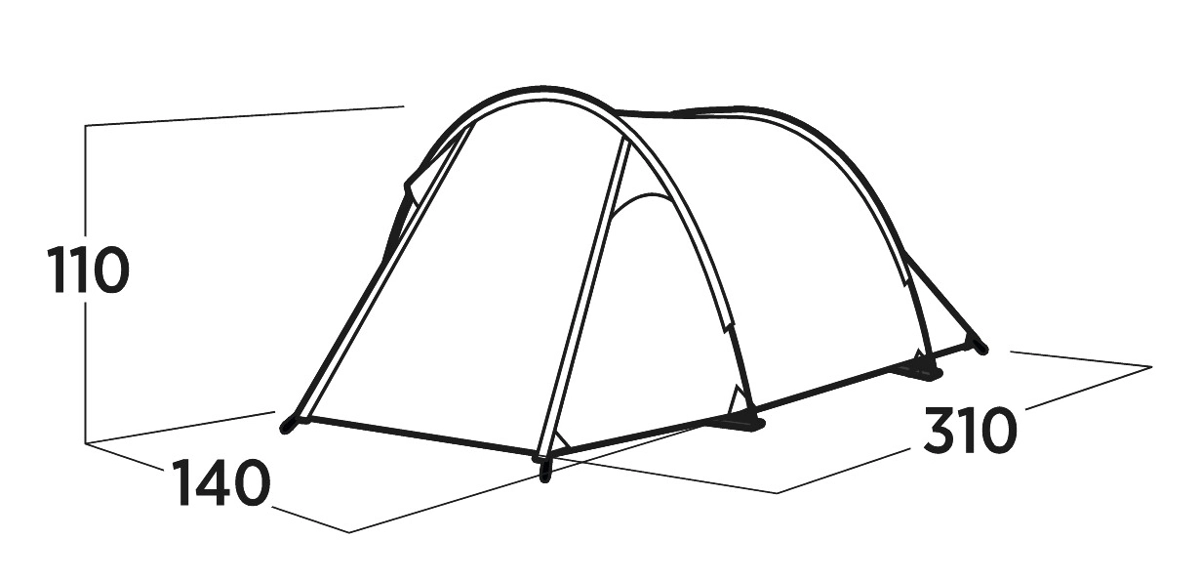 Easy Camp Tent Hemsedal 2 2 Easy Camp Tent Hemsedal 2 - Afbeelding 2