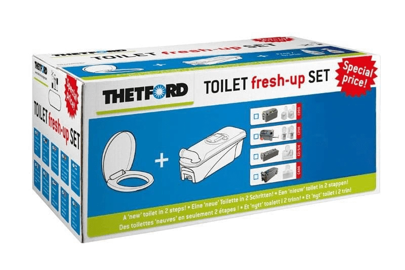 Thetford Fresh Up Set C234 With Wheels And Handle Rh 3 Thetford Fresh Up Set C234 With Wheels And Handle Rh - Afbeelding 3