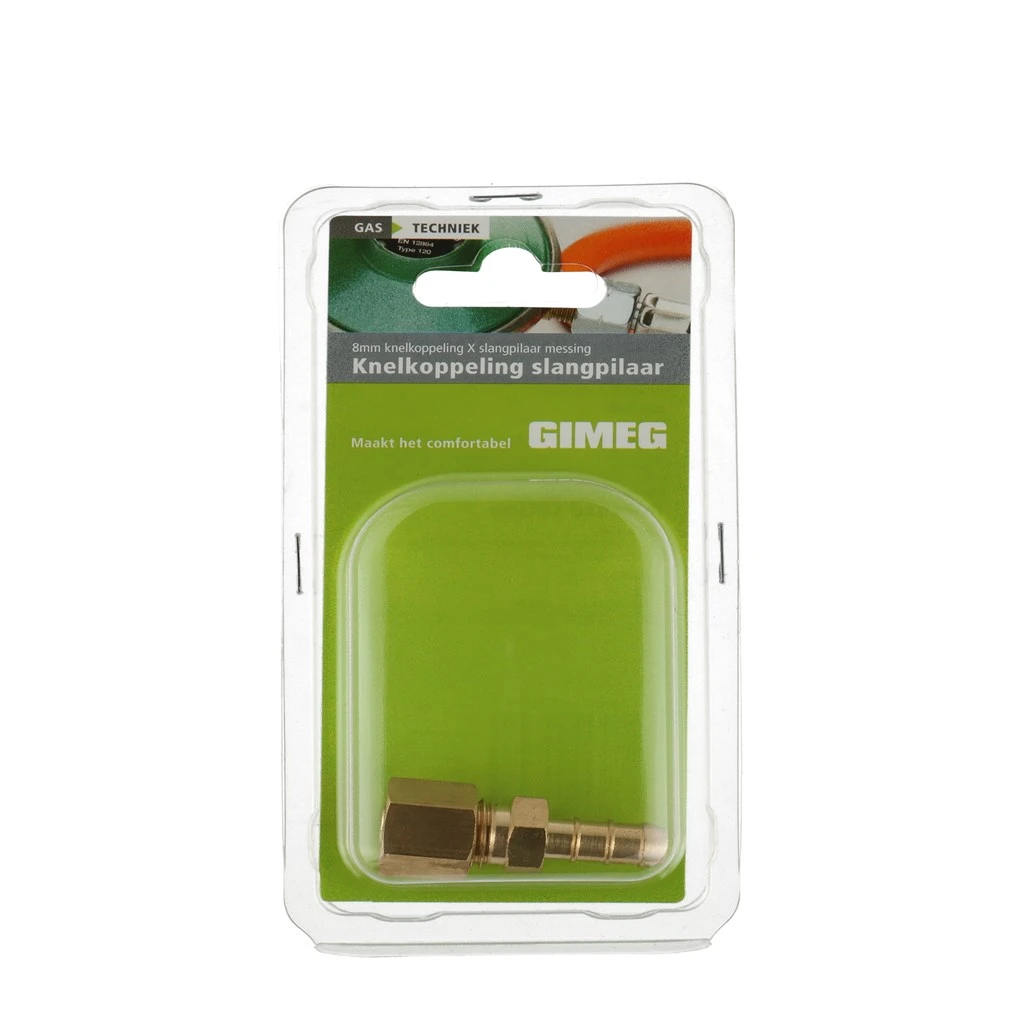 Gimeg Slangpilaar Met Knelkoppeling 6/8Mm 3 Gimeg Slangpilaar Met Knelkoppeling 6/8Mm - Afbeelding 3