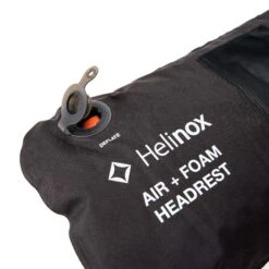 Helinox Air + Foam Headrest R1 - Black -Kampeeruitrusting Helinox Hoofdkussen Air Foam R1 Black detail