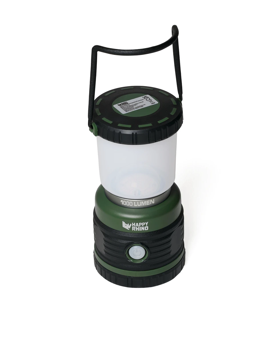 Happy Rhino Lamp Ivalo 1.000 Lm Green/Black 1 Happy Rhino Lamp Ivalo 1.000 Lm Green/Black