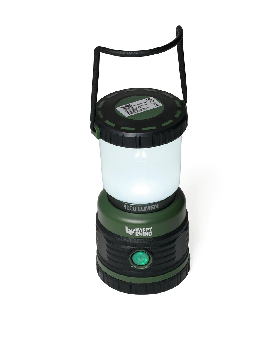 Happy Rhino Lamp Ivalo 1.000 Lm Green/Black 2 Happy Rhino Lamp Ivalo 1.000 Lm Green/Black - Afbeelding 2