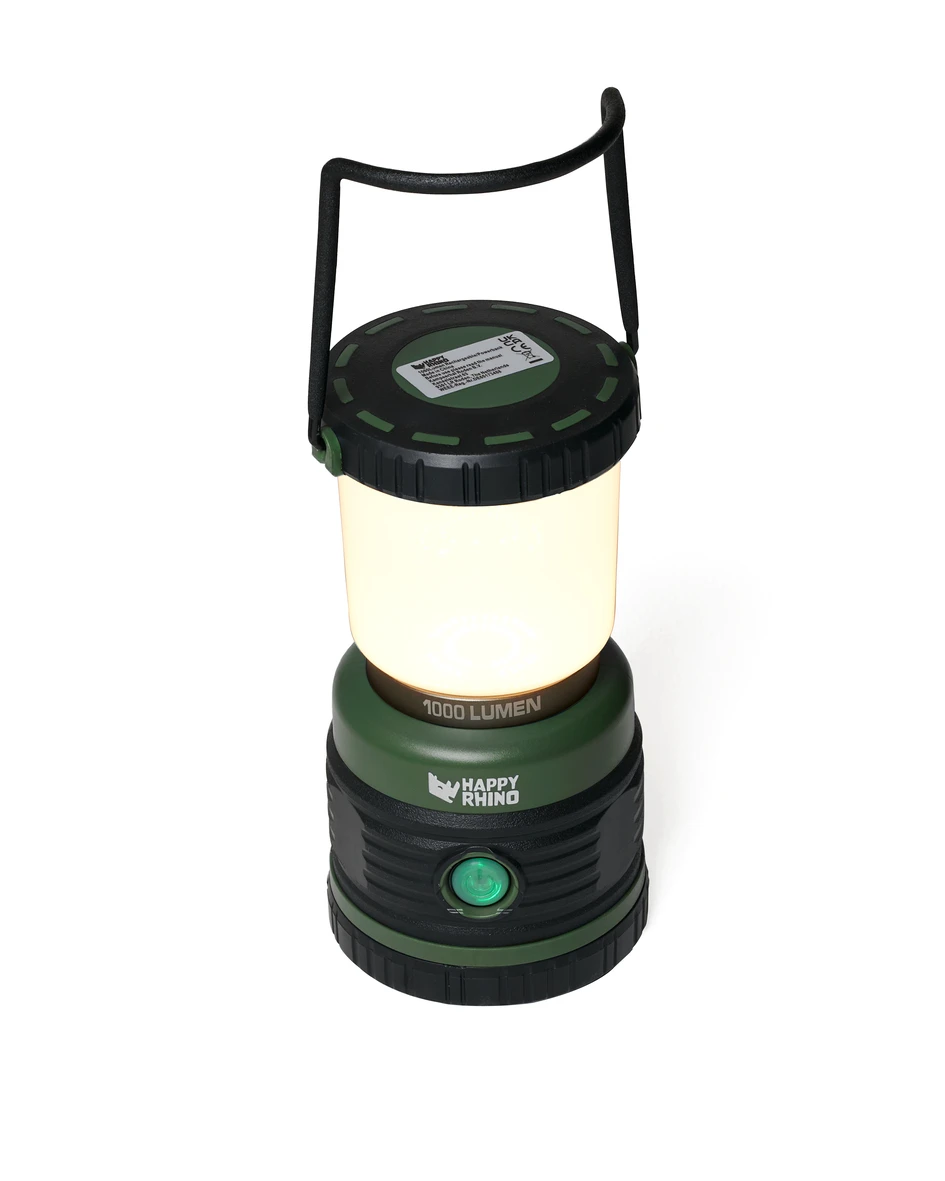 Happy Rhino Lamp Ivalo 1.000 Lm Green/Black 3 Happy Rhino Lamp Ivalo 1.000 Lm Green/Black - Afbeelding 3