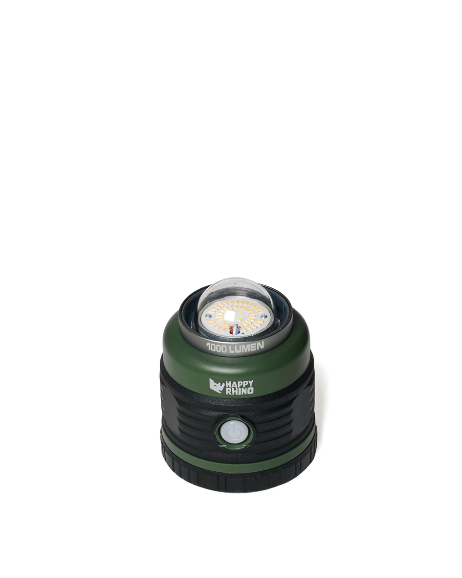 Happy Rhino Lamp Ivalo 1.000 Lm Green/Black 8 Happy Rhino Lamp Ivalo 1.000 Lm Green/Black - Afbeelding 8