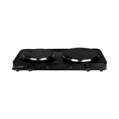 Mestic Kookplaat Dubbel Zwart Mkt-200