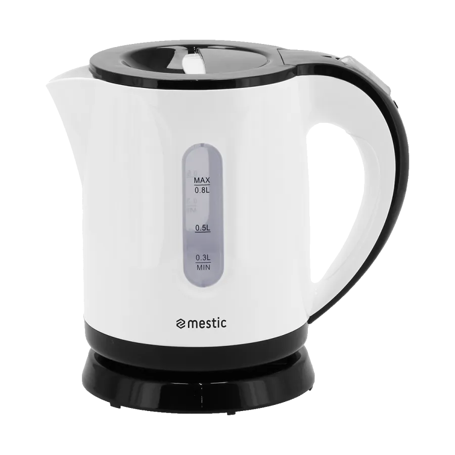 Mestic Waterkoker 0,8L Mwc-100 Zwart-Wit 1 Mestic Waterkoker 0,8L Mwc-100 Zwart-Wit