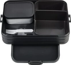 Mepal Bento Lunchbox Take A Break Large -Kampeeruitrusting Mepal Bento Lunchbox Take A Break Large Nordic Black