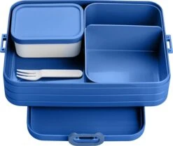 Mepal Bento Lunchbox Take A Break Large -Kampeeruitrusting Mepal Bento Lunchbox Take A Break Large Vivid Blue