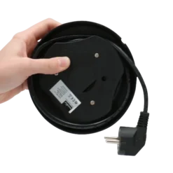 Mestic Waterkoker 1Ltr Rvs 800W Mwc-110 -Kampeeruitrusting Mestic Waterkoker MWC 110 1L 800 watt RVS houder opgerold