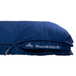 Nomad Slaapzak Blazer Down - Navy 13 Nomad Slaapzak Blazer Down - Navy -Kampeeruitrusting Nomad Slaapzak Blazer Down Navy rits