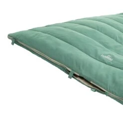 Nomad Slaapzak Brisbane Premium Duo - Spruce Green -Kampeeruitrusting Nomad Slaapzak Brisbane Premium Duo Spruce Green rits