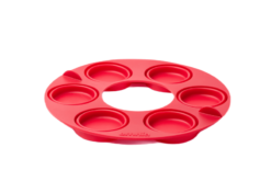 Omnia Omnia Muffin Ring -Kampeeruitrusting Omnia Muffin Ring Opgevouwen