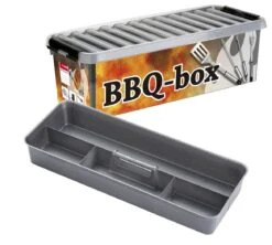 Sunware BBQ Box 9,5 L Metaal Zwart
