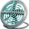 Outdoor Usb Ventilator Inklapbaar - Ufo - Grijs/Blauw