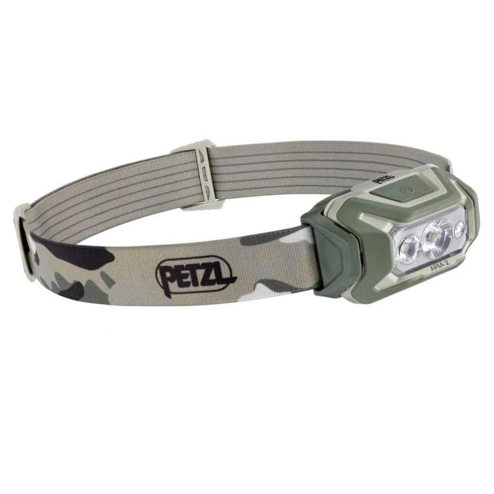 Petzl Hoofdlamp Aria 2 Rgb - Camo 1 Petzl Hoofdlamp Aria 2 Rgb - Camo