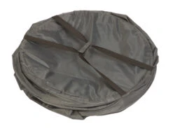 Bo-Camp Pop-Up Waszak Grijs D.46X60Cm -Kampeeruitrusting Popupwaszakgrijsd45x60cm ingevouwen
