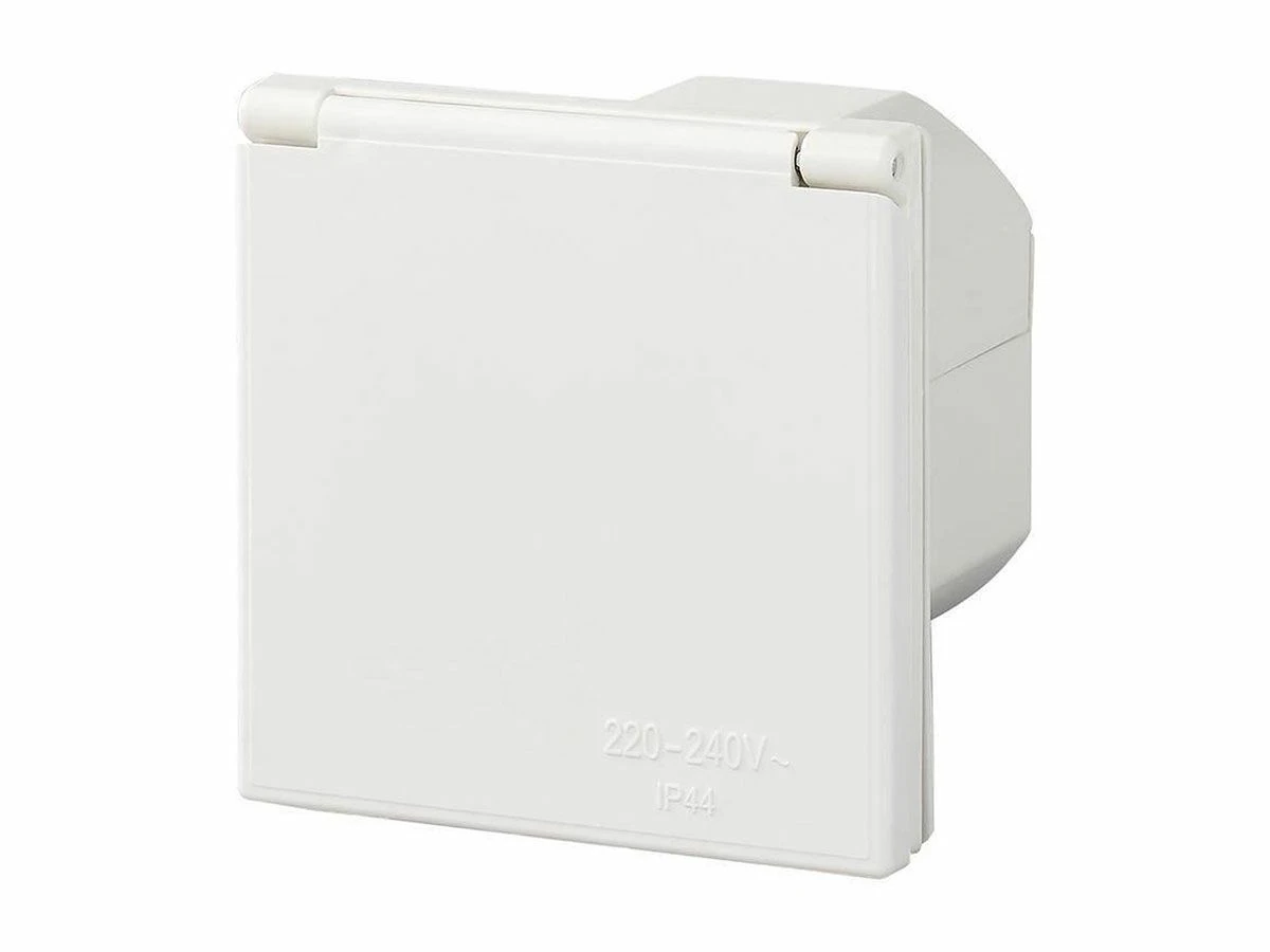 Proplus Cee Wandinvoerdoos Vierkant - Wit 2 Proplus Cee Wandinvoerdoos Vierkant - Wit - Afbeelding 2