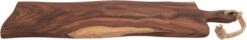 Pure Rose Wood Serveerplank 59 Cm Rustiek -Kampeeruitrusting Pure Rose Wood Serveerplank 59 Cm Rustiek 3