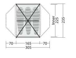 Robens Tent Lodge 3 EXP -Kampeeruitrusting Robens Tent Lodge 3 EXP 9