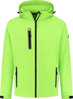 Kjelvik Softshell Jas Kevan Heren 6 Kjelvik Softshell Jas Kevan Heren -Kampeeruitrusting Softshell Jas Kevan Heren Lime