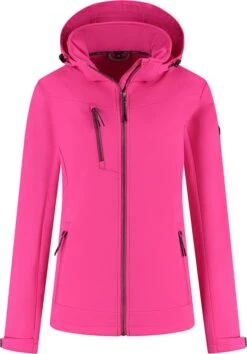 Kjelvik Softshell Jas Roxy Dames -Kampeeruitrusting Softshell Jas Roxy Dames Pink