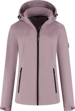 Kjelvik Softshell Leah Dames -Kampeeruitrusting Softshell Leah Dames Purple