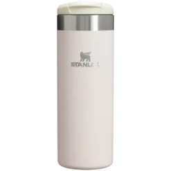 Stanley The Aerolight Transit Mug 0,47L -Kampeeruitrusting Stanley The Aerolight Transit Mug 47 liter zwart roze