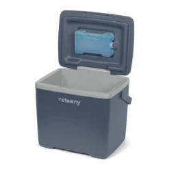 Steamy Cool 13 Liter Koelbox Blauw Incl.Koelelement -Kampeeruitrusting Steamy cool 13 liter koelbox blauw 3