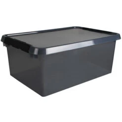 Sunware Comfort Line Opbergbox 45L Transparant Grijs