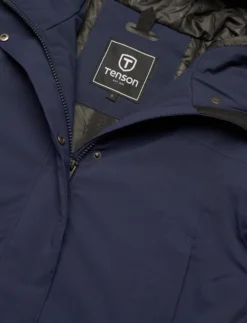Tenson Eve Jacket Dames -Kampeeruitrusting Tenson Eve Jacket Dames Navy Blazer Binnenkant