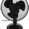 Ventilator Tafelmodel 23Cm Zwart