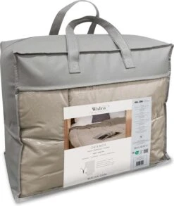 Walra Travel Bed-In-Bag 140X200 -Kampeeruitrusting Walra 4 seizoenen beige opbergtas