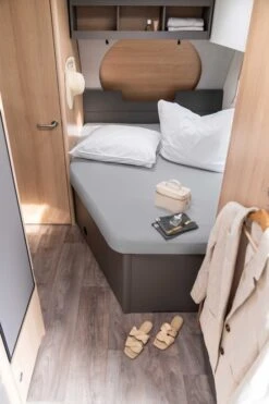 Walra Jersey Hoeslaken Frans Bed Links -Kampeeruitrusting Walra Jersey Multiblend Grijs Omgeving