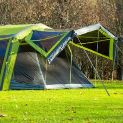 Zempire Evo TXL Luifel Set V2 - Charcoal Green 15 Zempire Evo TXL Luifel Set V2 - Charcoal Green -Kampeeruitrusting Zempire Evo TXL Awning Wall Buiten Luifel Open