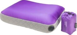 Cocoon Air Core Pillow Ul L -Kampeeruitrusting air core pillow cocoon reiskussen paars