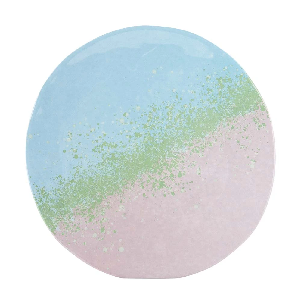 Bo-Camp Servies Halo Blauw/Groen 12-delig - Afbeelding 3