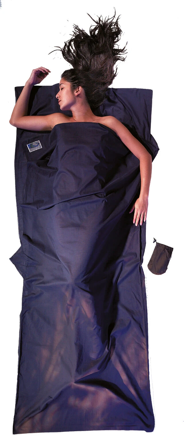 Cocoon Travelsheet 100% Egyptian Cotton - Tuareg 2 Cocoon Travelsheet 100% Egyptian Cotton - Tuareg - Afbeelding 2